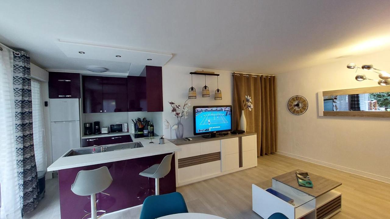 Charmant Appartement Residentiel Avec Terrasse, Jardin Privatif Et Piscine A Cannes Eksteriør billede