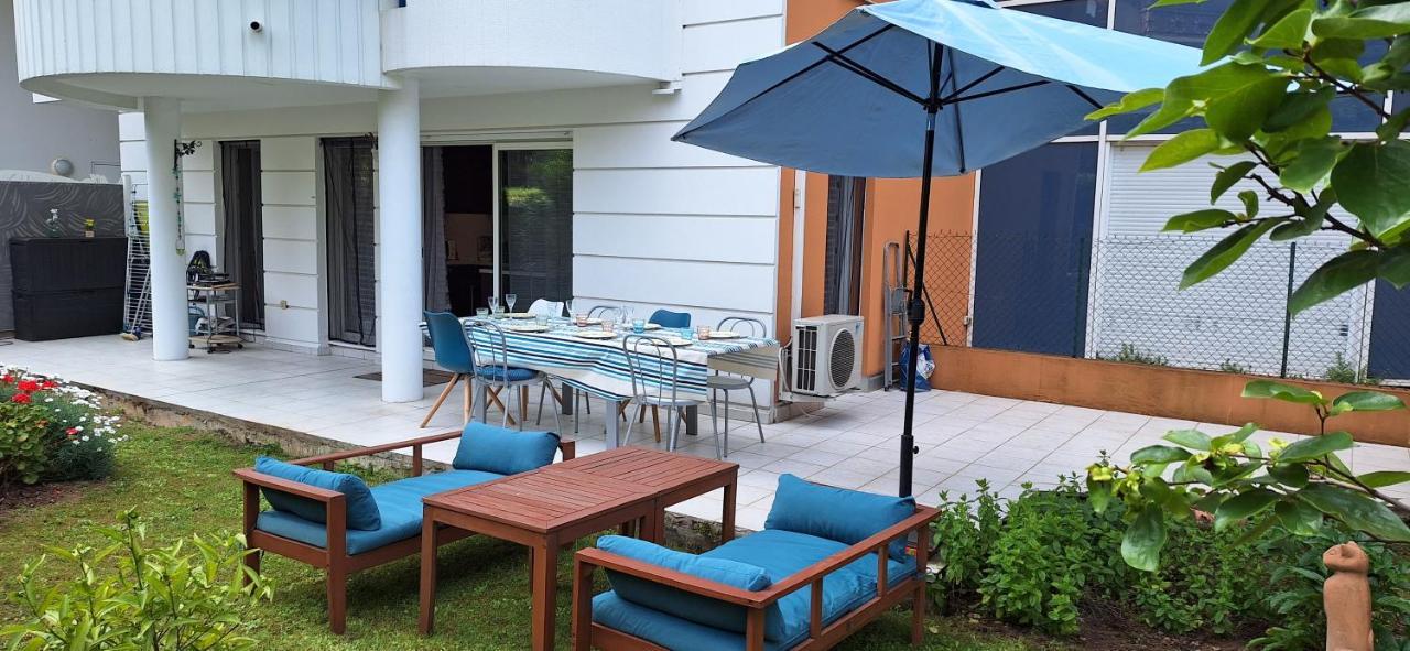 Charmant Appartement Residentiel Avec Terrasse, Jardin Privatif Et Piscine A Cannes Eksteriør billede